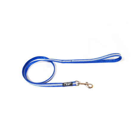 IDC® - Tubular Webbing Leash with Handle - 1 m - 14 mm Μπλε