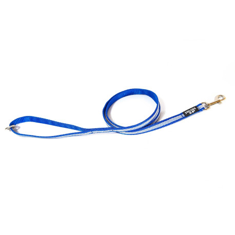 IDC® - Tubular Webbing Leash with Handle & O Ring - 1,2 m - 14 mm Μπλε