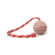 IDC® Natural rubber ball with string 