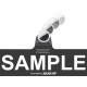 Personalised label with GPS Tracker pouch