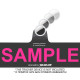 Personalised label with GPS Tracker pouch