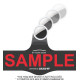 Personalised label with GPS Tracker pouch