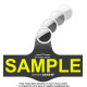 Personalised label with GPS Tracker pouch