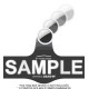 Personalised label with GPS Tracker pouch