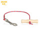 Short Leash with wooden handle - 0,36 m - 4 mm