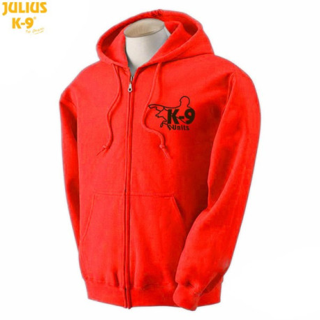 K-9® Unit Full-Zip Hoodie - Red