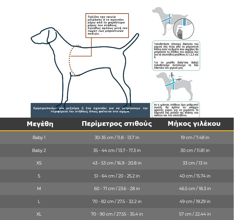 IDC® neoprene dog jacket